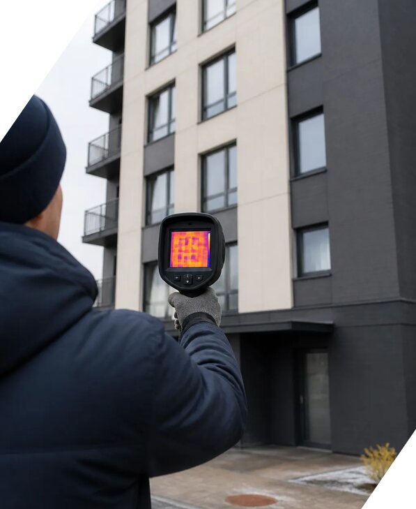 Тепловизионное обследование зданий в Реутове от 5204 р. | ЭкспертизаРоссия